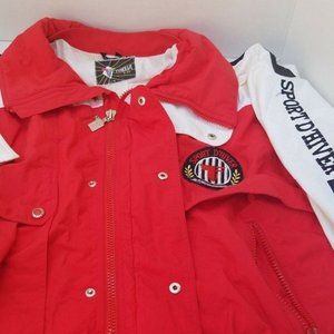 Tyrolia by Head Jacket Sport D’Hiver Stitch Color Block La Champion De Ski Red